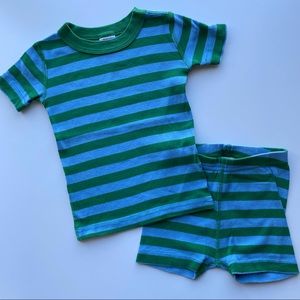 Hanna Andersson short John pajamas size: 3